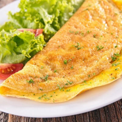 omelettes aux fines herbes